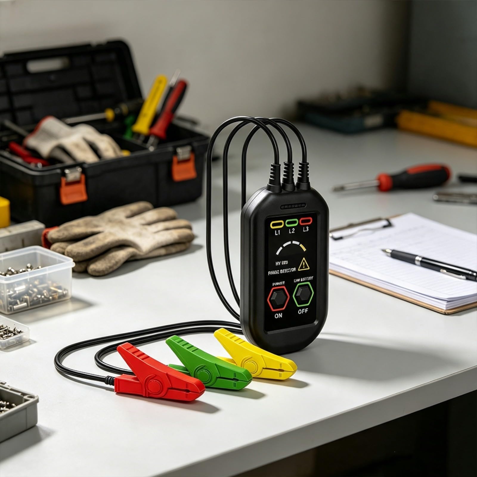 HY850 - Comprobador de fases para electricistas sin contacto AC60-1000 V