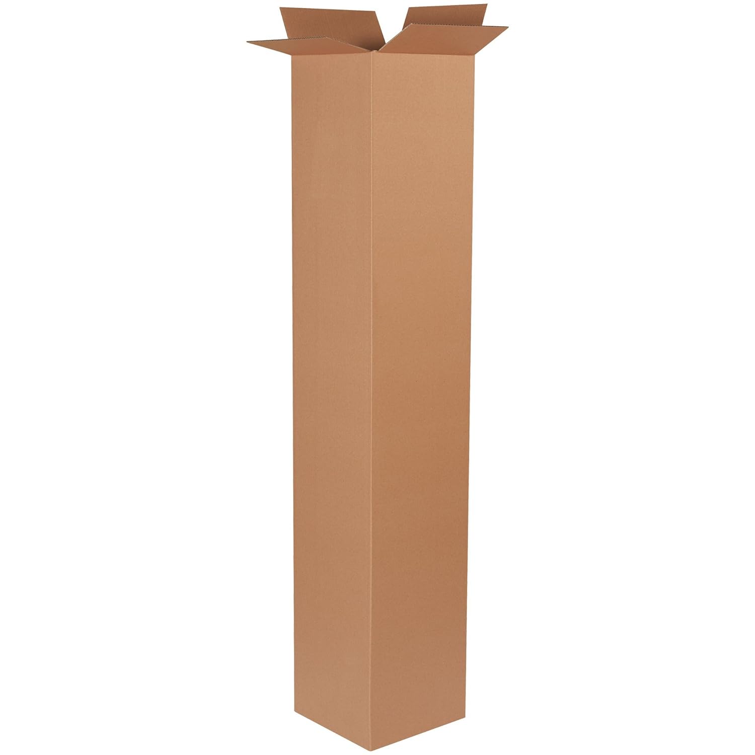 TOP PACK SUPPLY 12 x 12 x 72 Corrugated Cardboard Boxes, Tall 12"L x 12"W x 72"H, Pack of 10 | Shipping, Packaging, Moving, Storage Box for Home or Business, Strong Wholesale Bulk Boxes