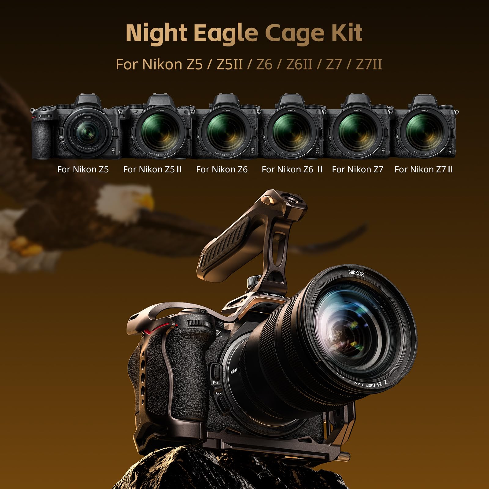 SmallRig Night Eagle Cage Kit for Nikon Z5 / Z5II / Z6 / Z6II / Z7