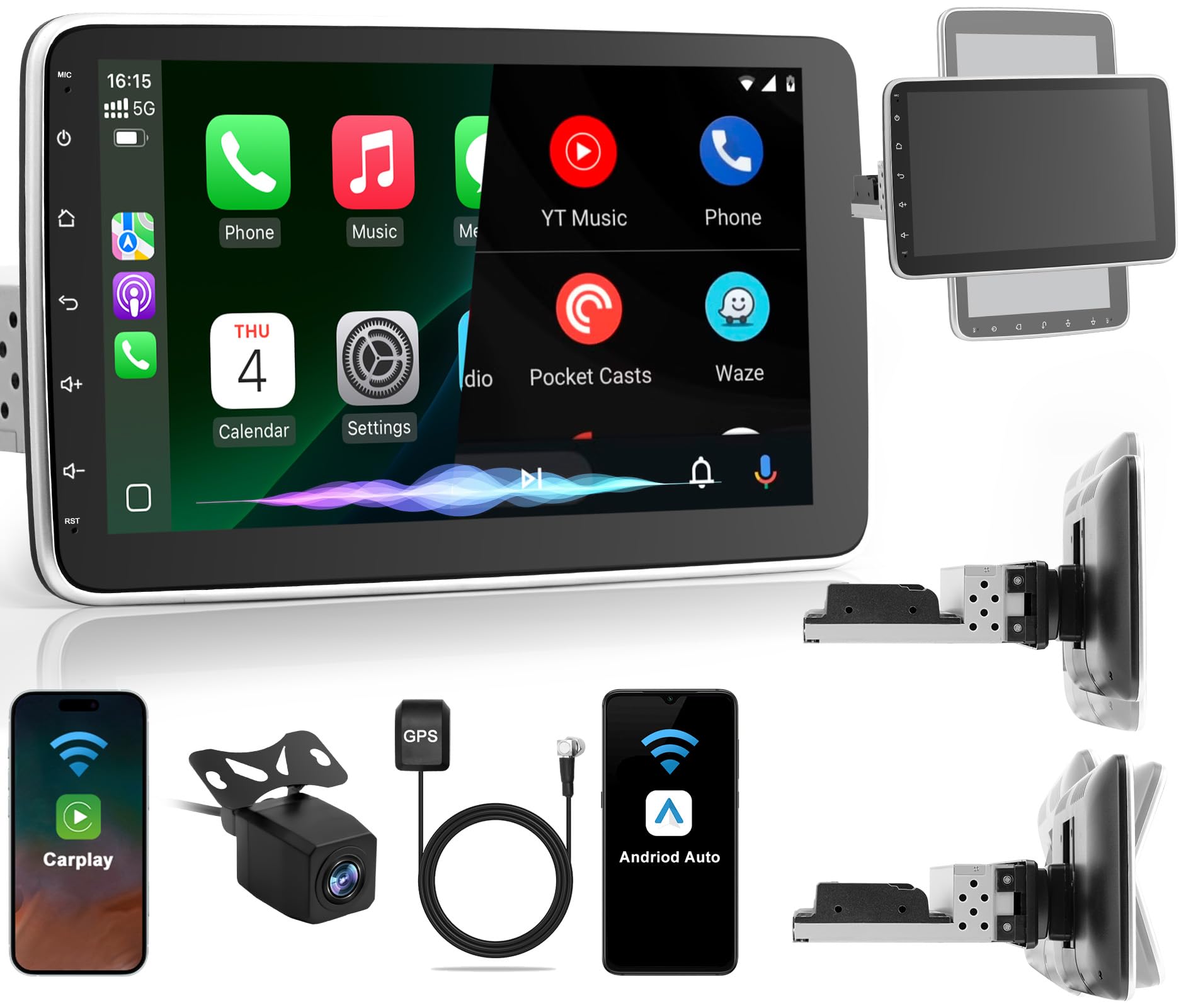 Bluetoothユニット カーナビ CarPlay Android Auto Amazon.com: [2G+64G] 10.1