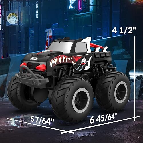 Miniatura 7 de STEMTRON Coche de control remoto anfibio 2.4 GHz 120 todo terreno todoterreno RC coche piscina juguetes control remoto barco regalos para niños
