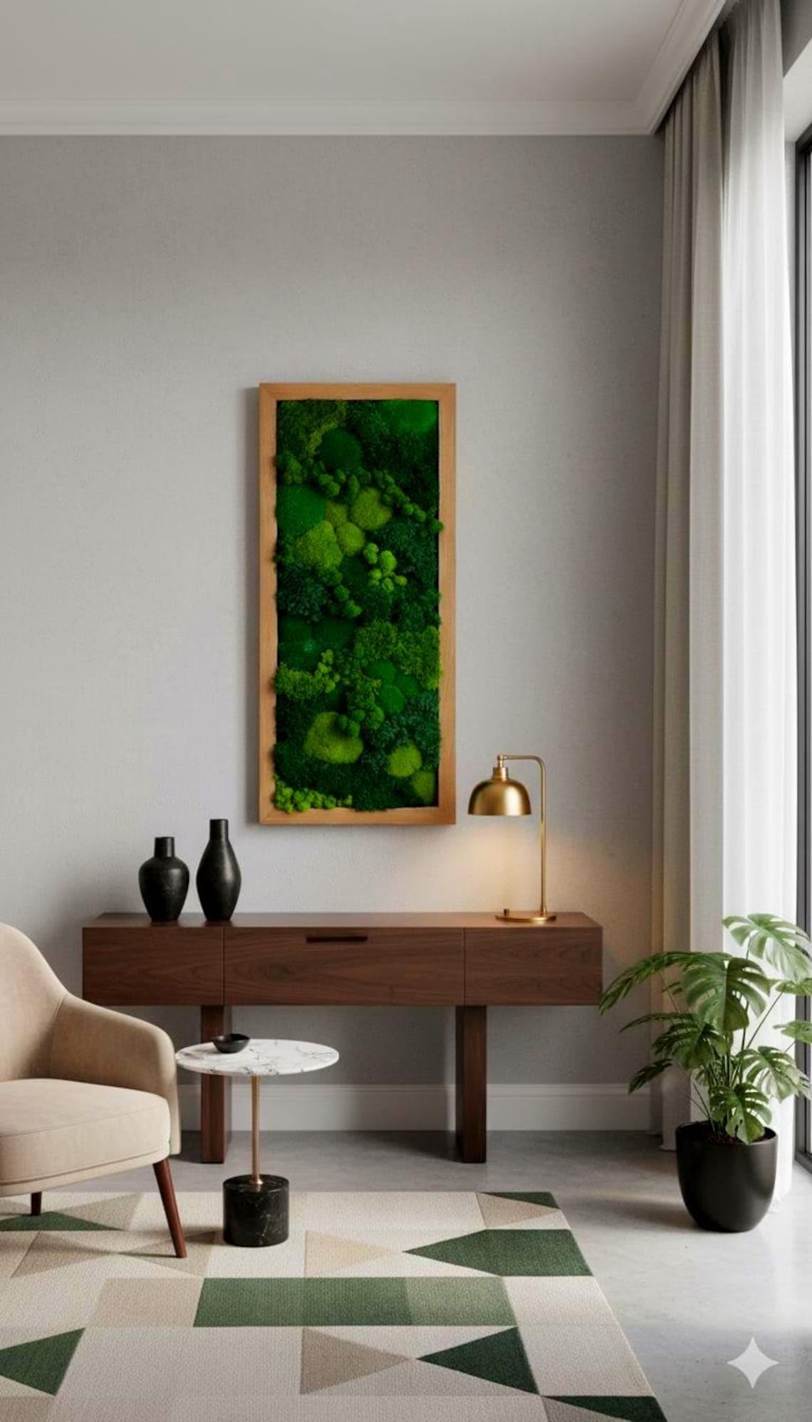 Large Moss Art