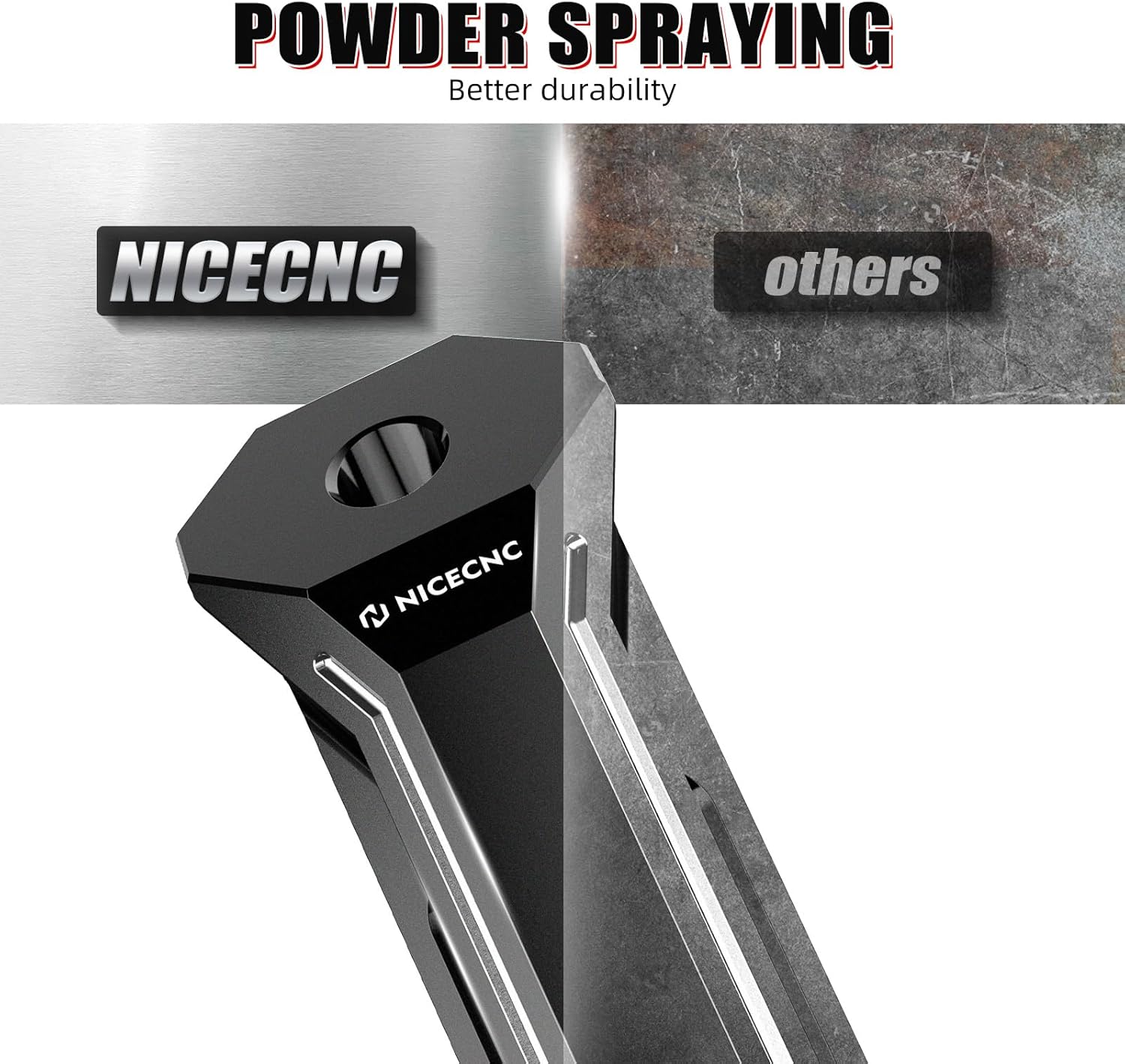 NICECNC Grab Handle Compatible with Can Am X3 Max R 4x4 DS/RS Turbo DPS 2020-2021, X3 Max RR 4x4 DS Turbo DPS 2022, See Fitments, Black