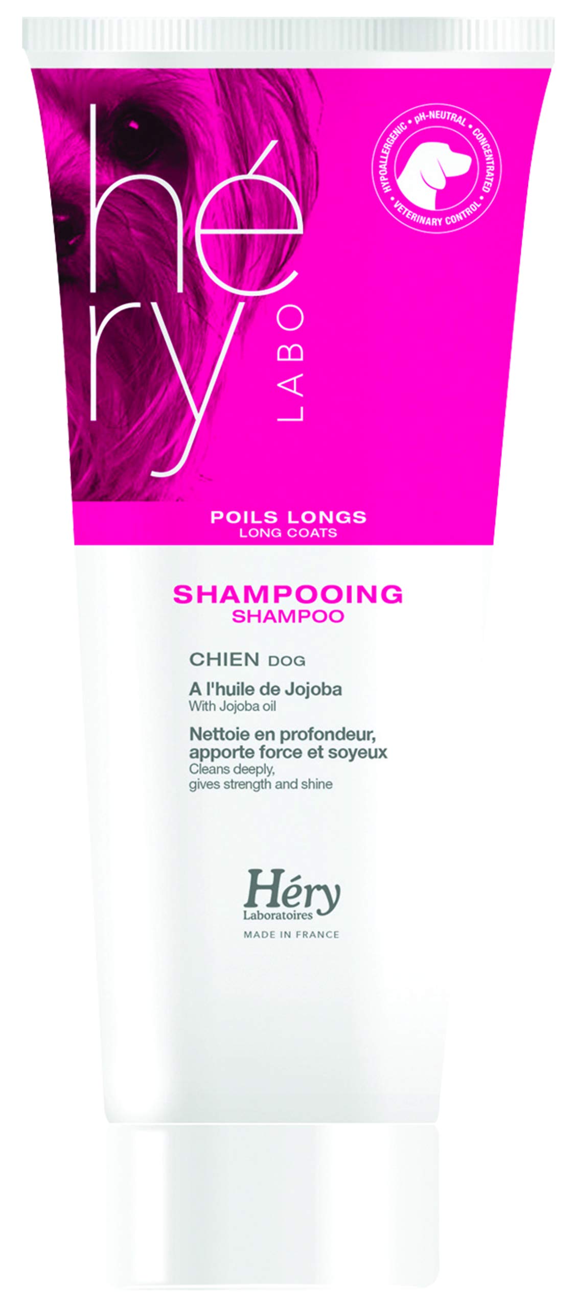 HERY Cream Shampoo for Long and Fine Coats Laboratories, 200ml
