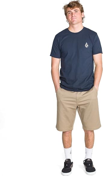 Volcom Men's Vmonty Chino Shorts 22 Outseam, Relaxed Fit, Durable Cotton Fabric