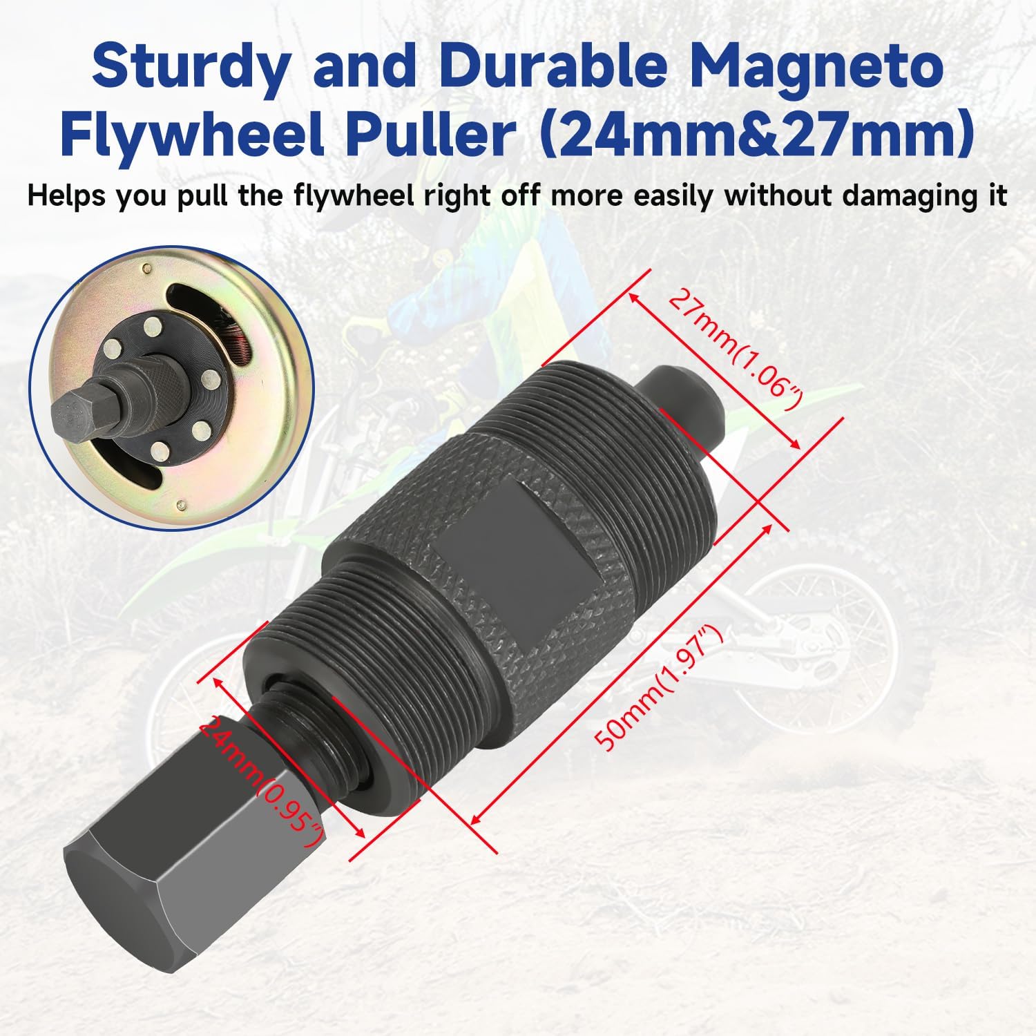 2 Coil Ignition Magneto Stator Compatible with Tao tao Coolster 125cc 110cc 90cc 50cc Kazuma Chinese ATV Quad 4 Wheeler SSR Baja Dirt Bike 4-Stroke Parts with Flywheel Rotor Puller