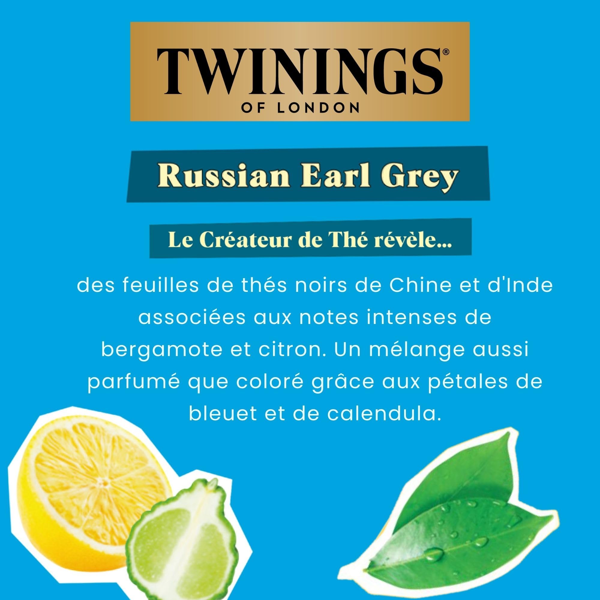 Twinings Earl Grey Russian, 150 g, 1 sztuka