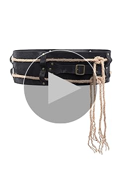 Amazon.com: FURPHI Medieval Retro Belt PU Leather Armor