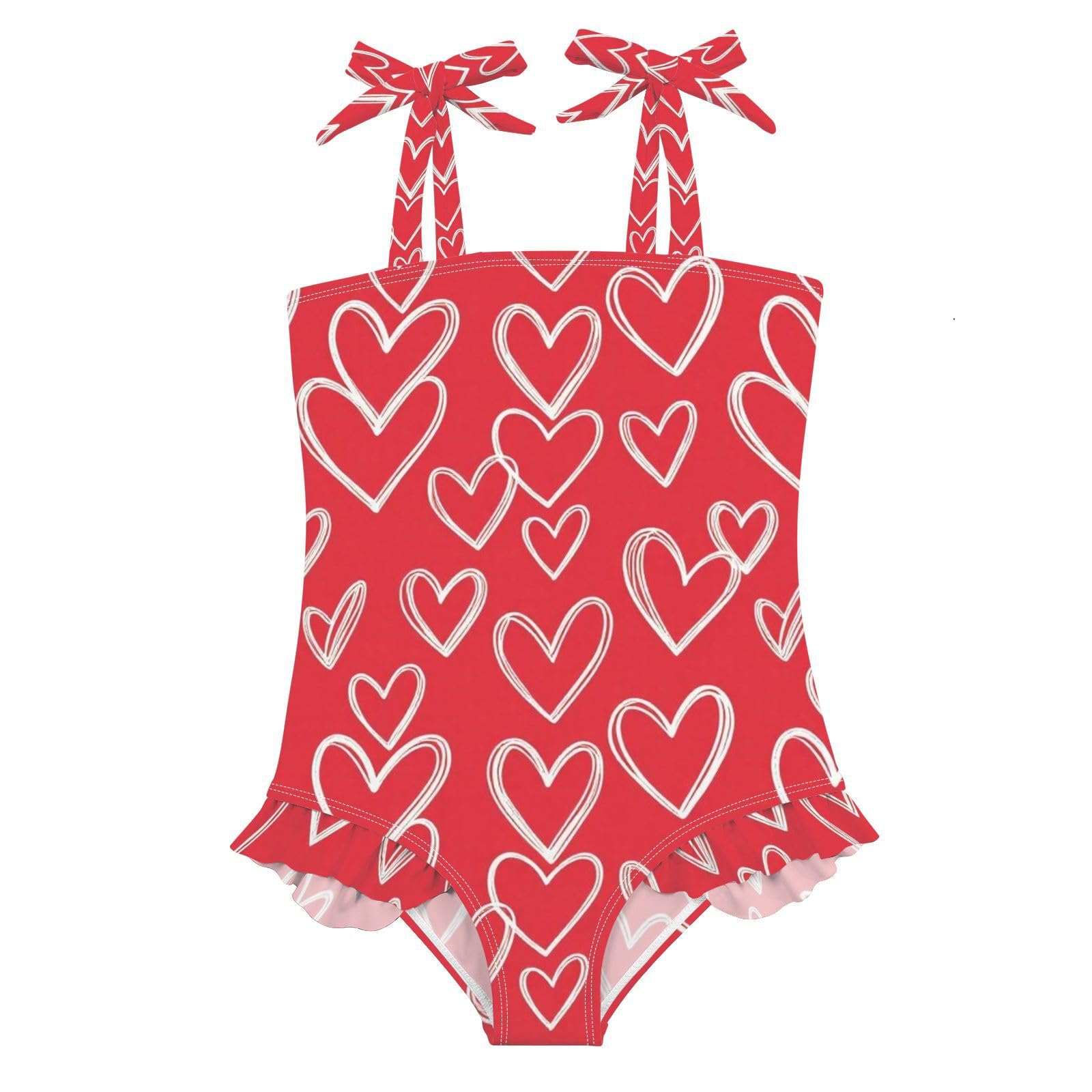 FRODOTGV Costume da bagno intero da ragazza, ad asciugatura rapida, per piscina, spiaggia, surf, per bambino