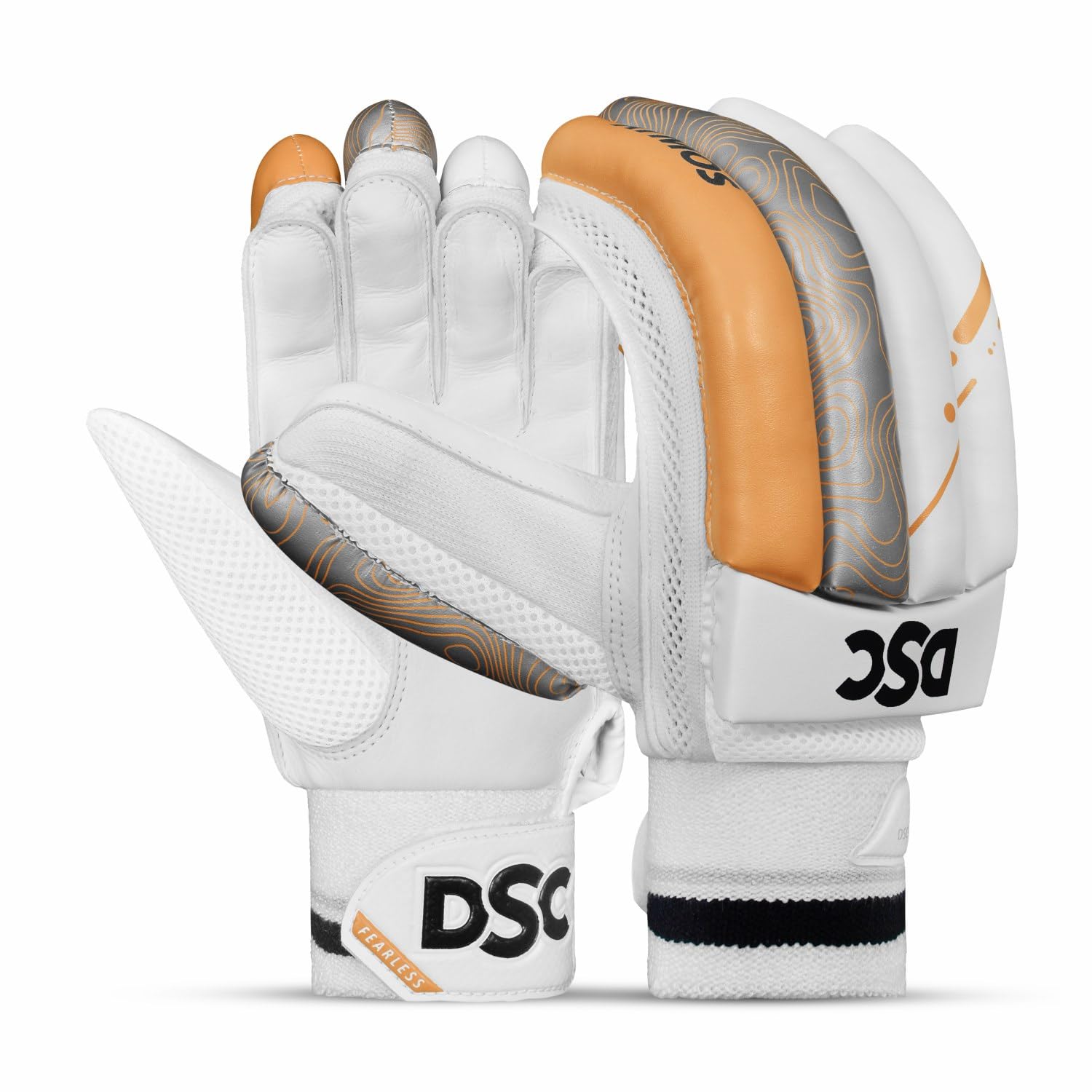 DSC Atmos Cricket Batting Gloves, Size - Youth, Left Hand, Color - Grey/Orange (B07S96L1YF) Amazon Price History, Amazon Price Tracker