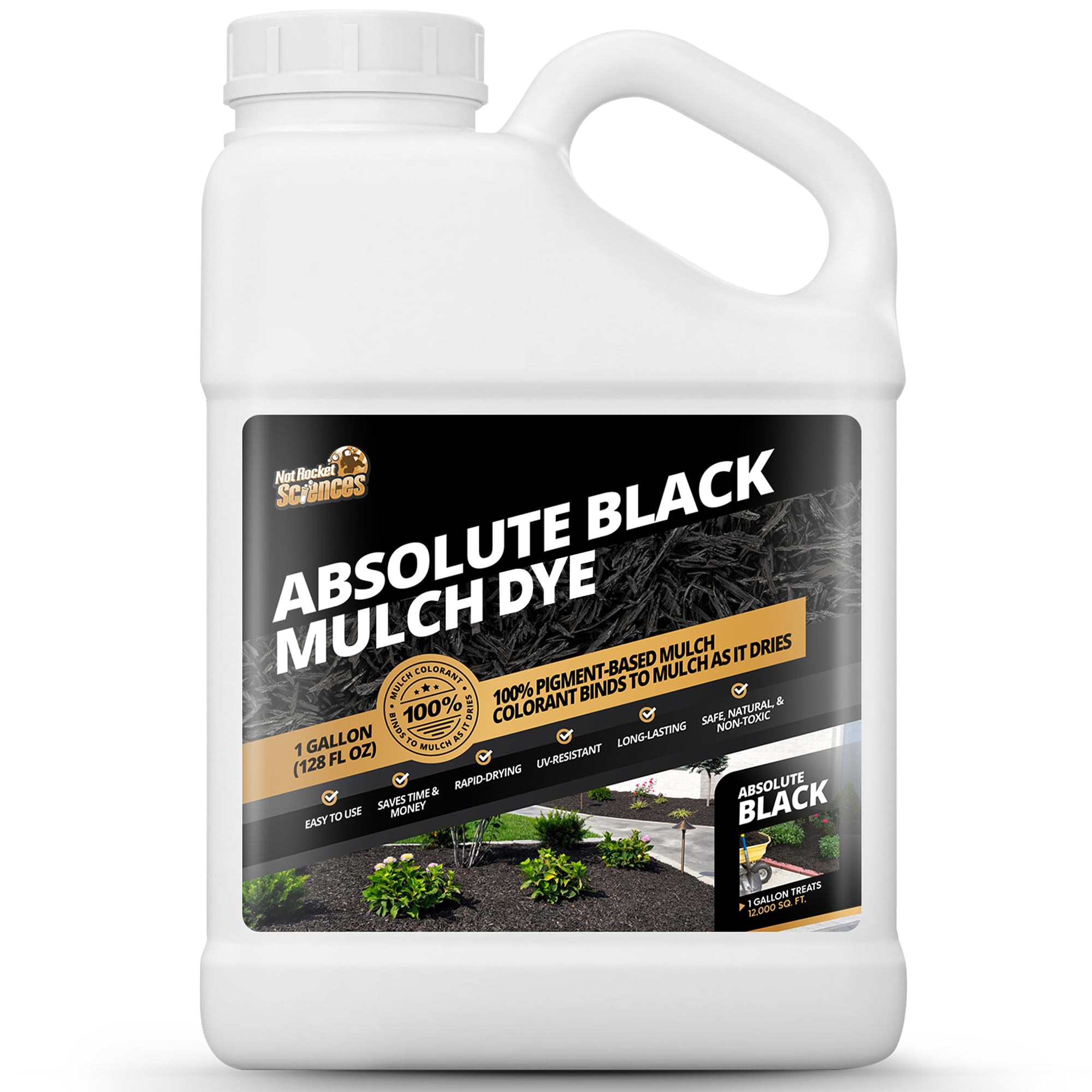 Not Rocket Sciences Black Mulch Dye Gallon