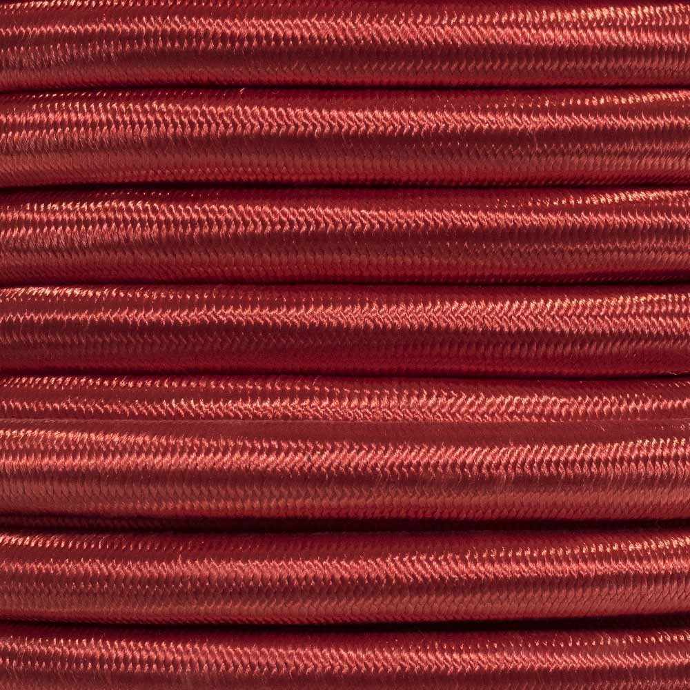 West Coast Paracord Bungee Elastic Nylon Shock Cord (5/8 Inch x 25 Feet, Red)