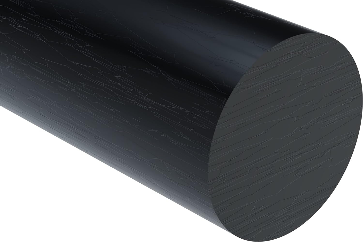 Acetal Rod (Copolymer), Black, 35MM (1-3/8) Diameter x 36 L