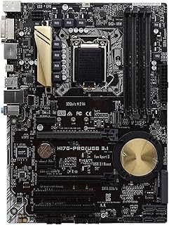 Desktop Motherboard Fit for ASUS H170-PRO/USB 3.1 Motherboard Support LGA 1151 Core I7-6700K I5-6600K CPU Intel H170 Chipset DDR4 64GB PCIe .0 ATX