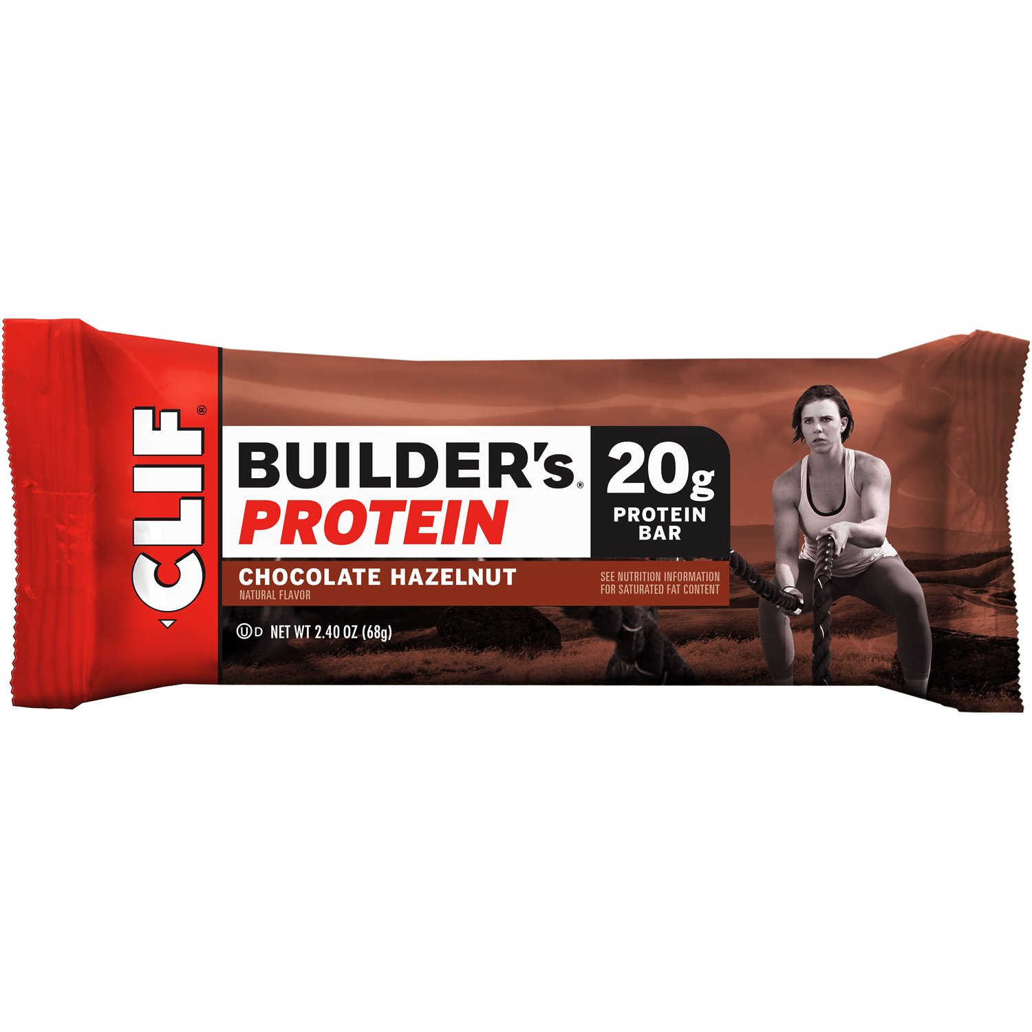 Clif Bar Clif, Bar Builders Vanilla Almond, 2.4 Ounce, 12 Pack