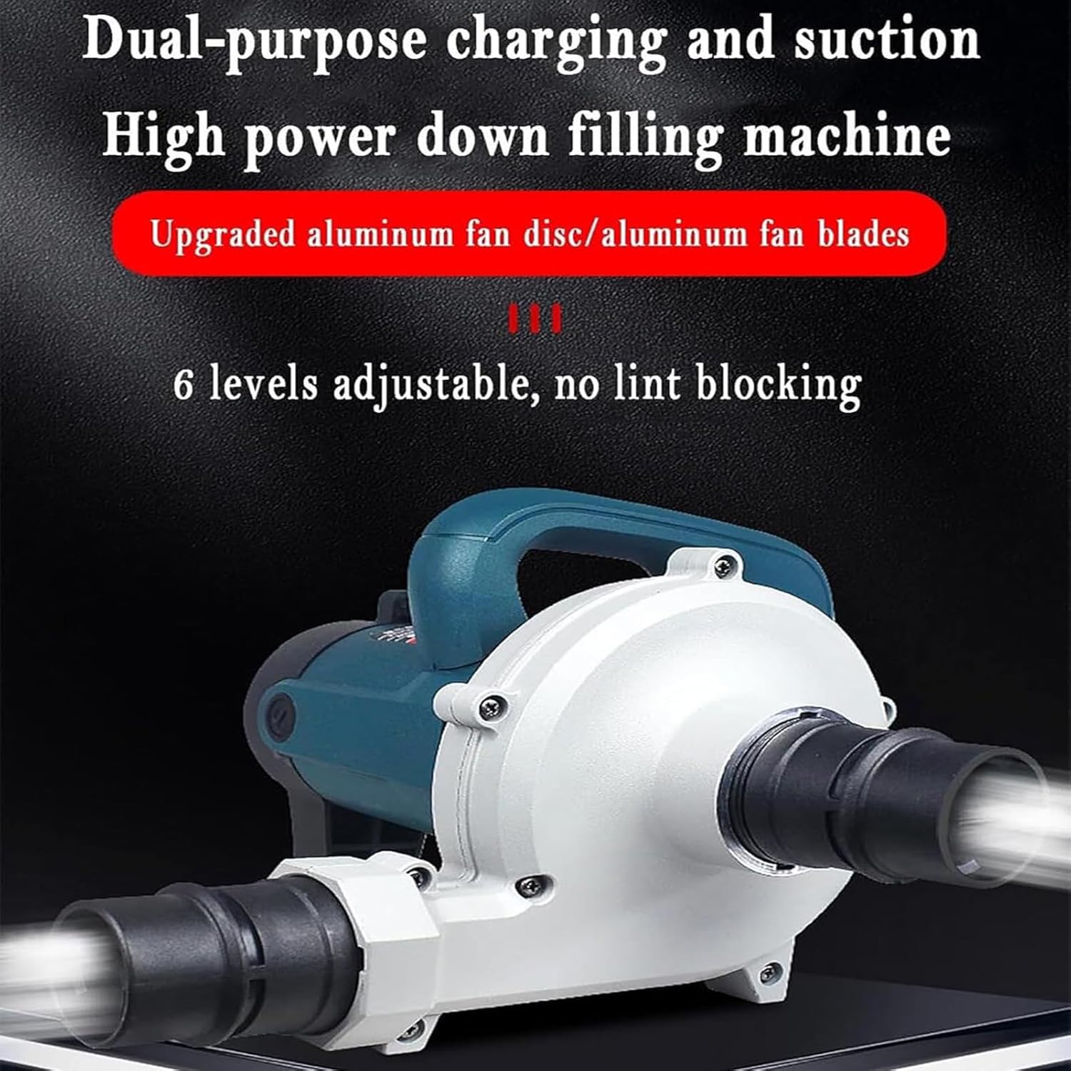 110v Electric Down Filling Machine,Down Jacket Filling Equipment,Multifunctional Vacuum Cleaner for Filling and Refurbishing All Kinds of Down Jackets and Duvets