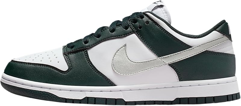 Zapatos de mujer Dunk Low (algas/blanco/vela/plata metálico)