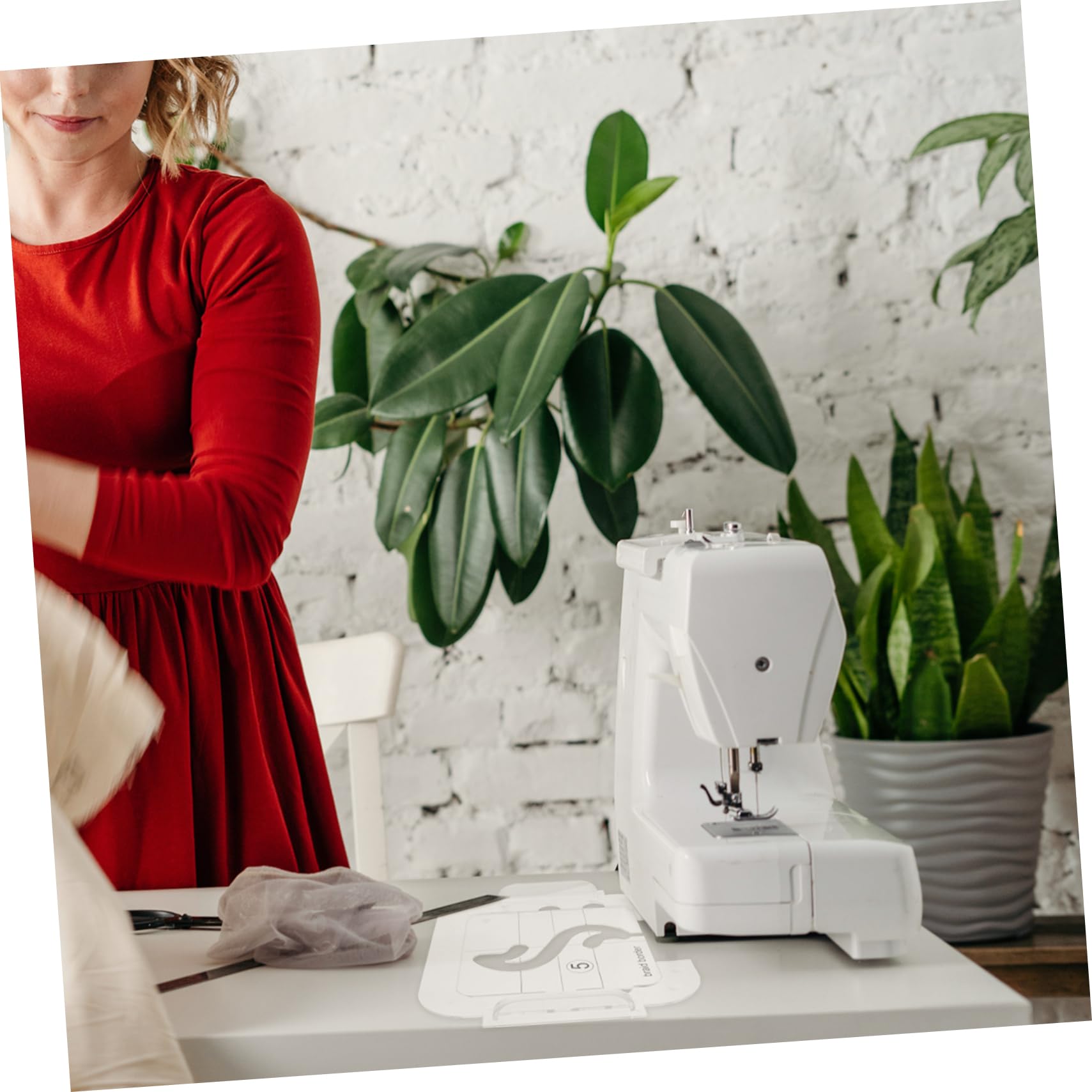 Housoutil 2 Juegos Plantilla de Costura de Acrílico para Patchwork de Regla de Costura Práctica y Duradera para Manualidades Casa para Acolchado y