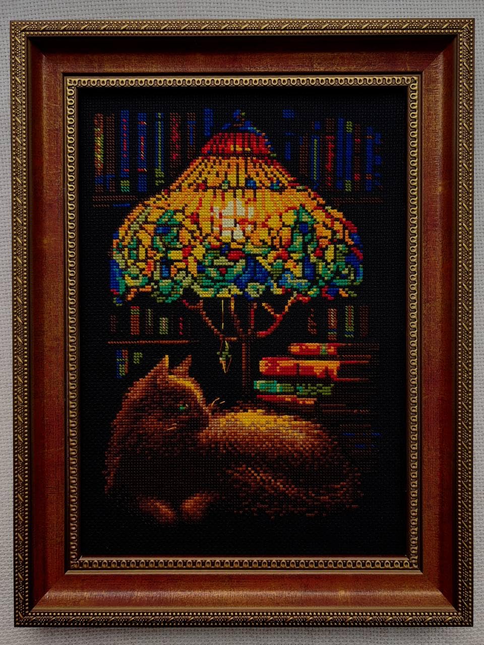 Riolis counted cross stitch kit ""Book Evening"", 21x30cm