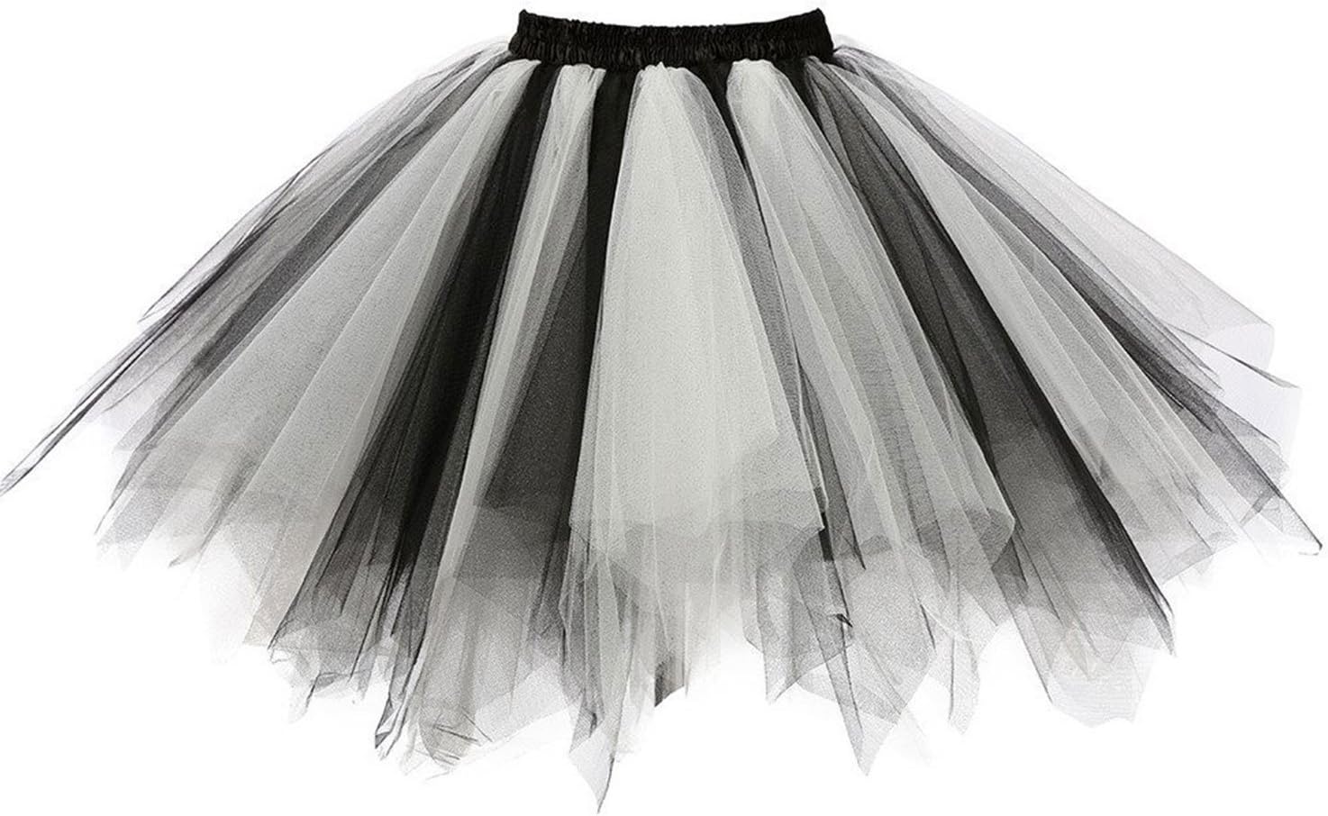Women's Vintage 1950s Tutu Petticoat Ballet Bubble Dance Skirt