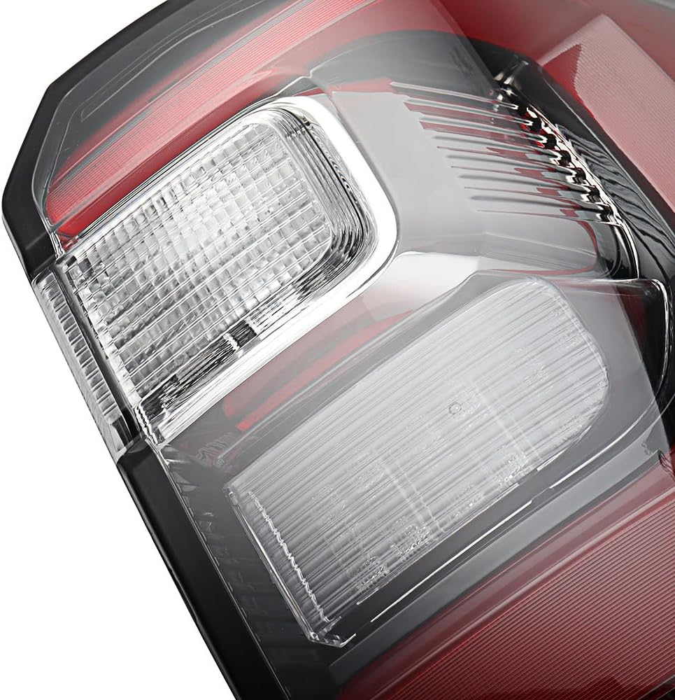 Astra Depot LED Type Tail Light Replacement for 2018-2021 Ford Expedition Brake Reverse Turn Signal Rear Lamp - JL1Z-13404-H, FO2801272 - IP67, Red Clear Lens, Red White Light, Right Passenger Side