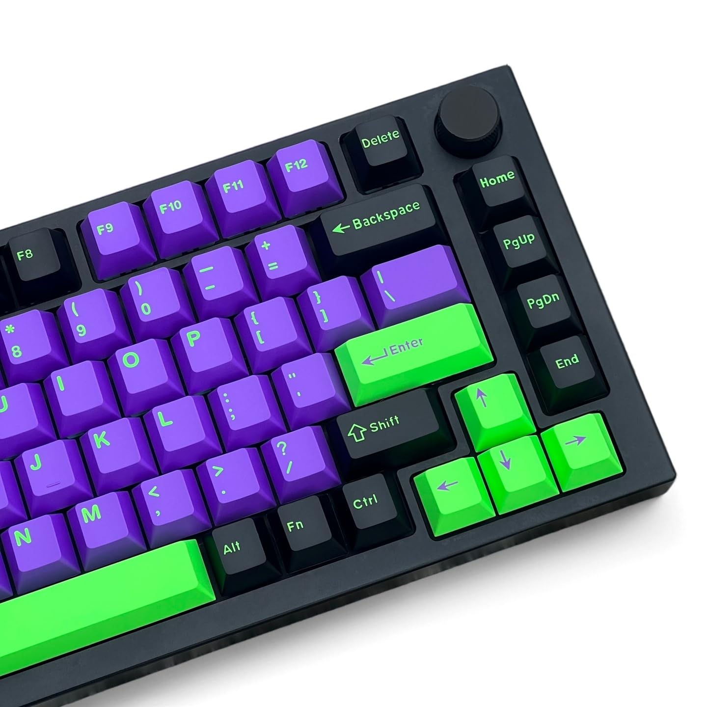 Set de Touches Clavier PBT 163 Clés Double Injection Opacité Totale Non Rétro-éclairé Profil Cherry pour Switches MX-Compatible Clavier Mécanique Gaming