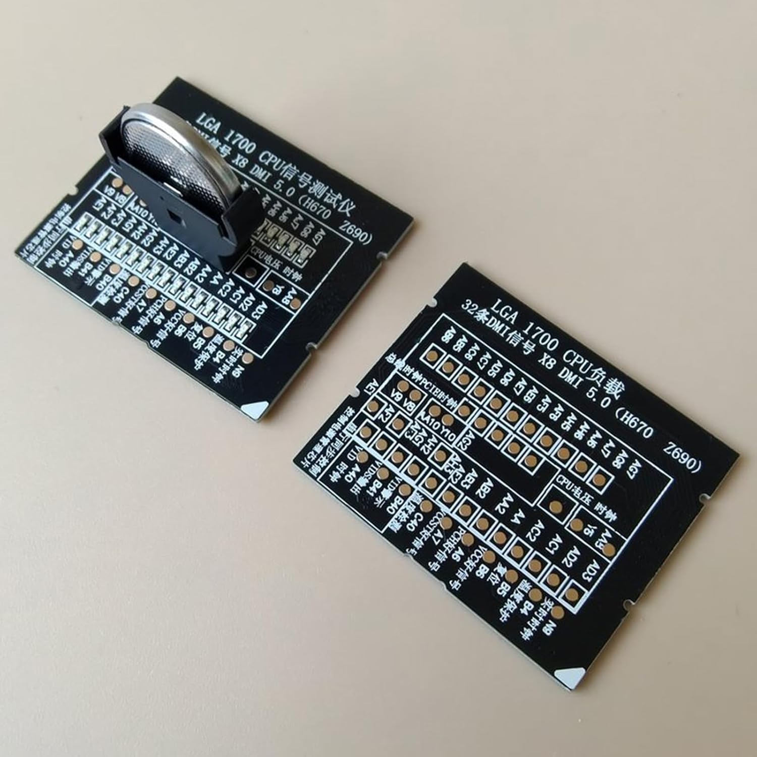 Computer Motherboards Tester Loading Board CPU LGA 1700 Diagnostic Card LED Indicators CPU Socket Motherboards Tester Computer Projects
