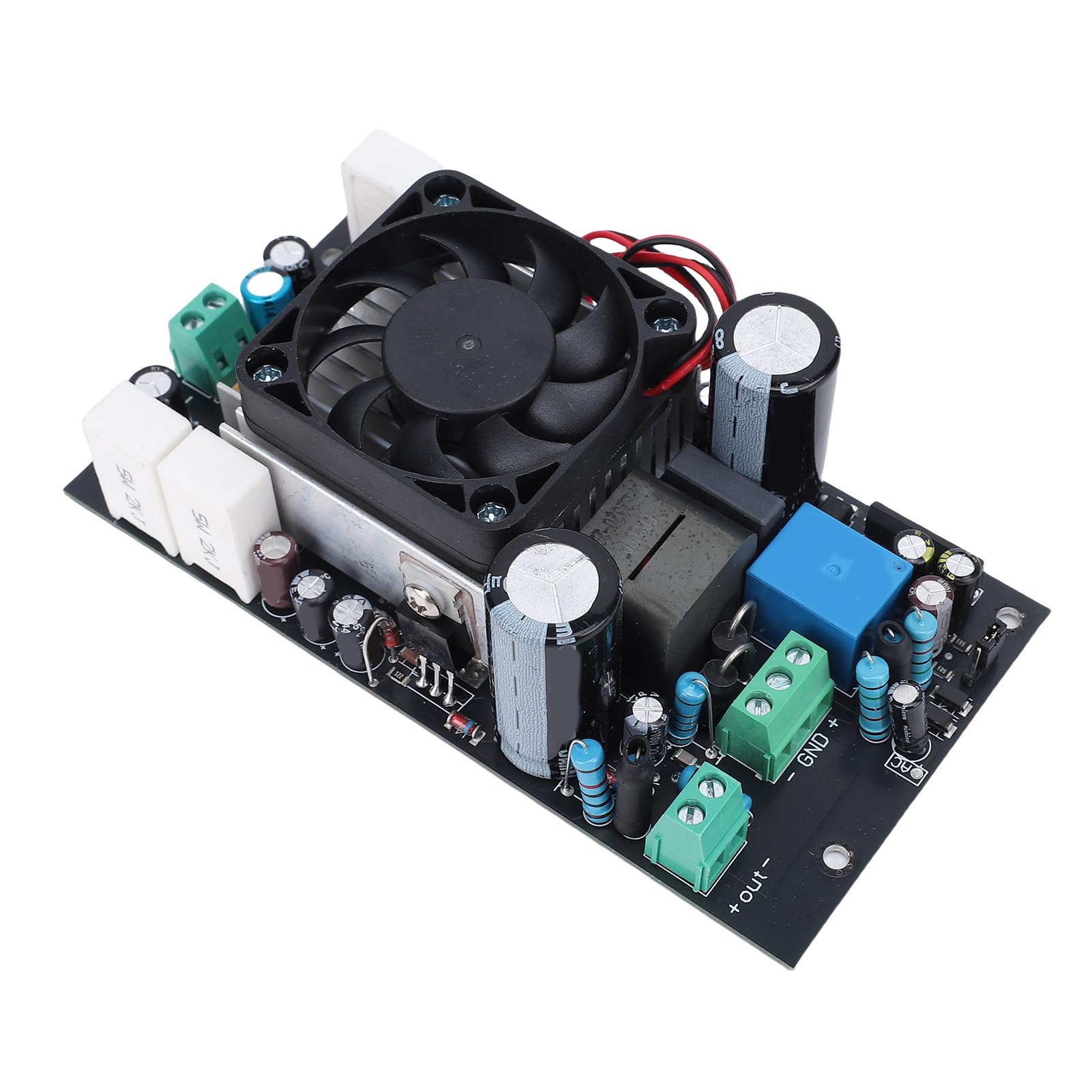 Fabater Płyta Wzmacniacza Cyfrowego HiFi o Mocy 1000 W. Niezawodna Płyta Materiałowa dla Entuzjastów muzyki. 1 X Wzmacniacz Cyfrowy