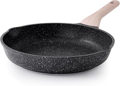 Kordisen Nonstick Frying Pan, 12.5 Inch Large Skillet, Healthy Induction Cooking Pan, Stay-Cool Handle, Compatible with All Stovetops