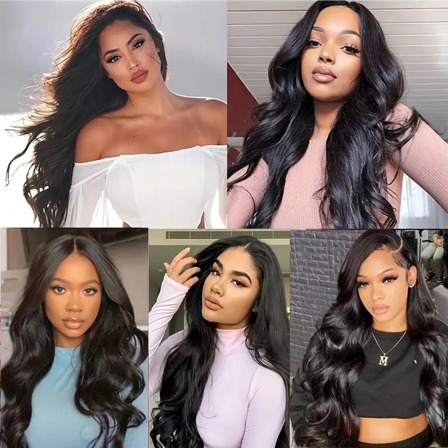 5x5 HD Lace Closure Transparent Frontal 100% Real Body Wave Human Hair HD Lace Closure Only Bleached Small Single Knots Human Hair for Black Women Natural Color(14 Inch)