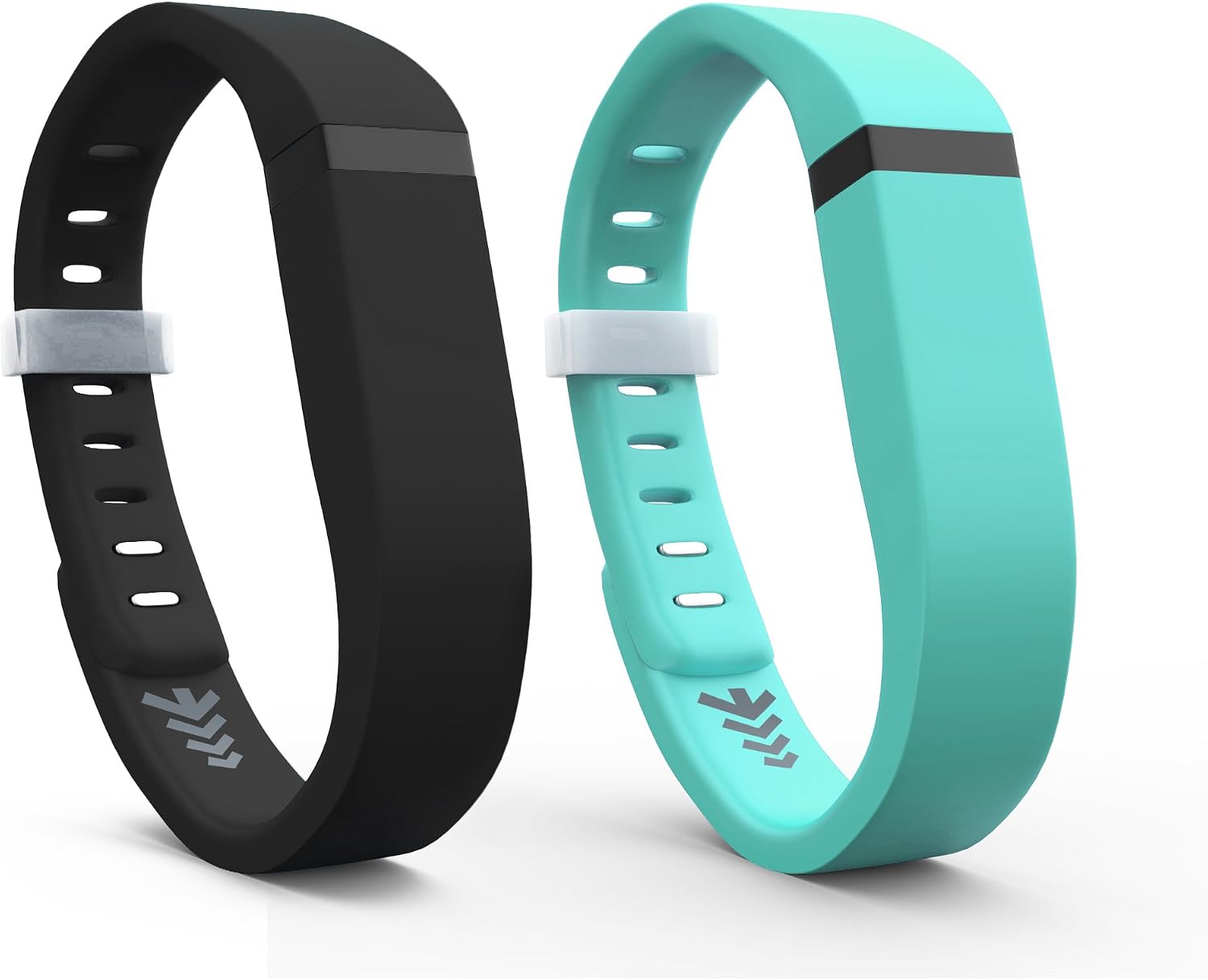 Teak Fitbit Flex Band, Replacement Bands for The Fitbit Flex, with Extra Security Clasp. Large & Small