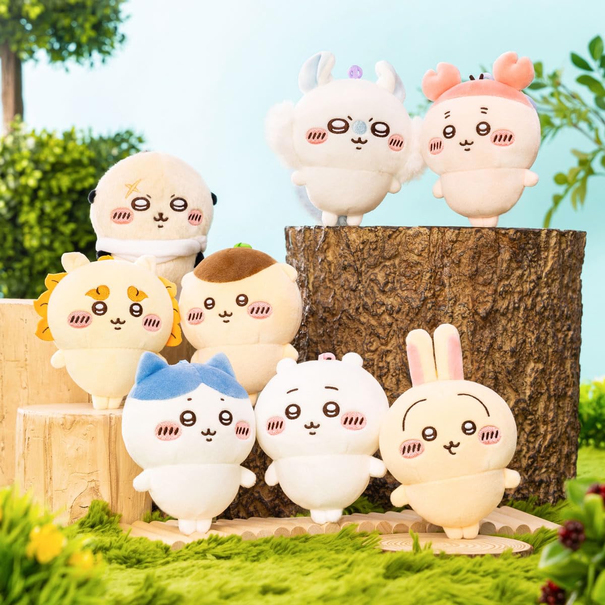 Amazon.co.jp: ちいかわ まるぷわマスコット（モモンガ） : おもちゃ
