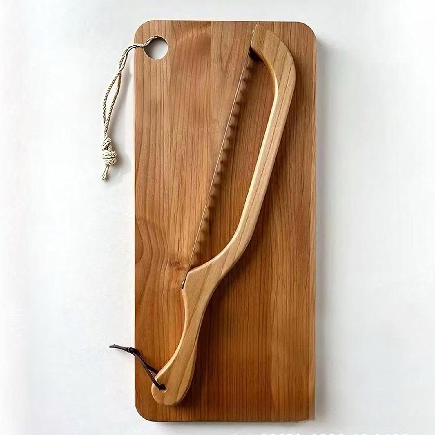 Bread Cutter Portable Wood Tray