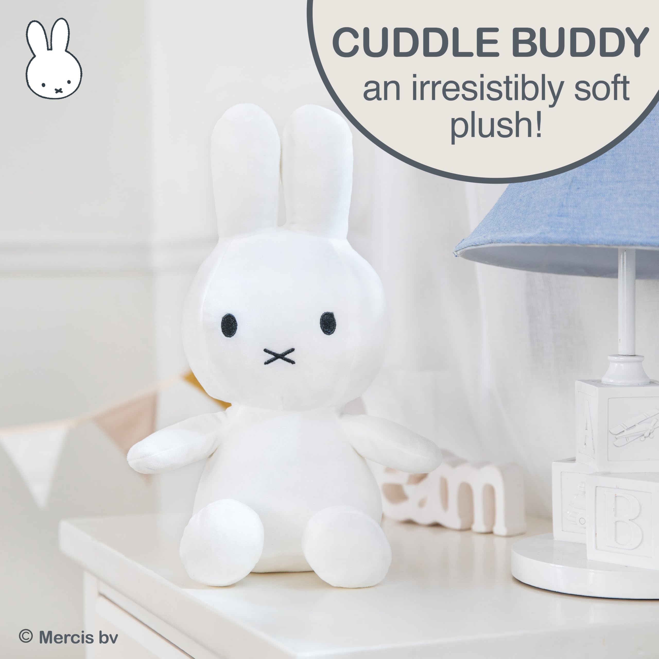 Amazon.co.jp: Miffy Plush (White) - Large : おもちゃ