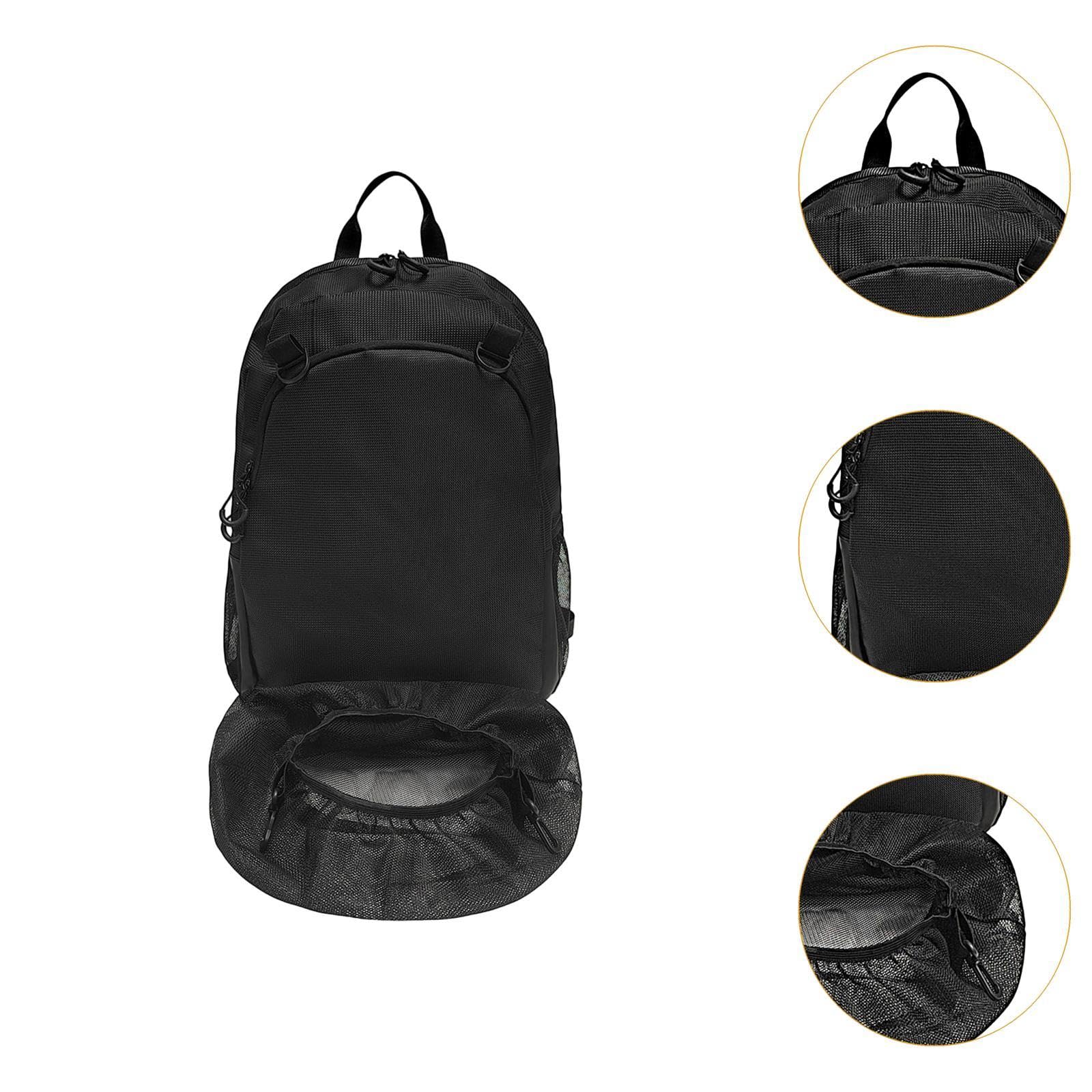 Zaino da Basket, Borsa Sportiva Multifunzionale con Porta Pallone da Calcio Separato.
