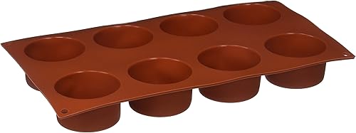 NY Cake Molde de silicona para hornear - Rollo de canela 8 cavidades.