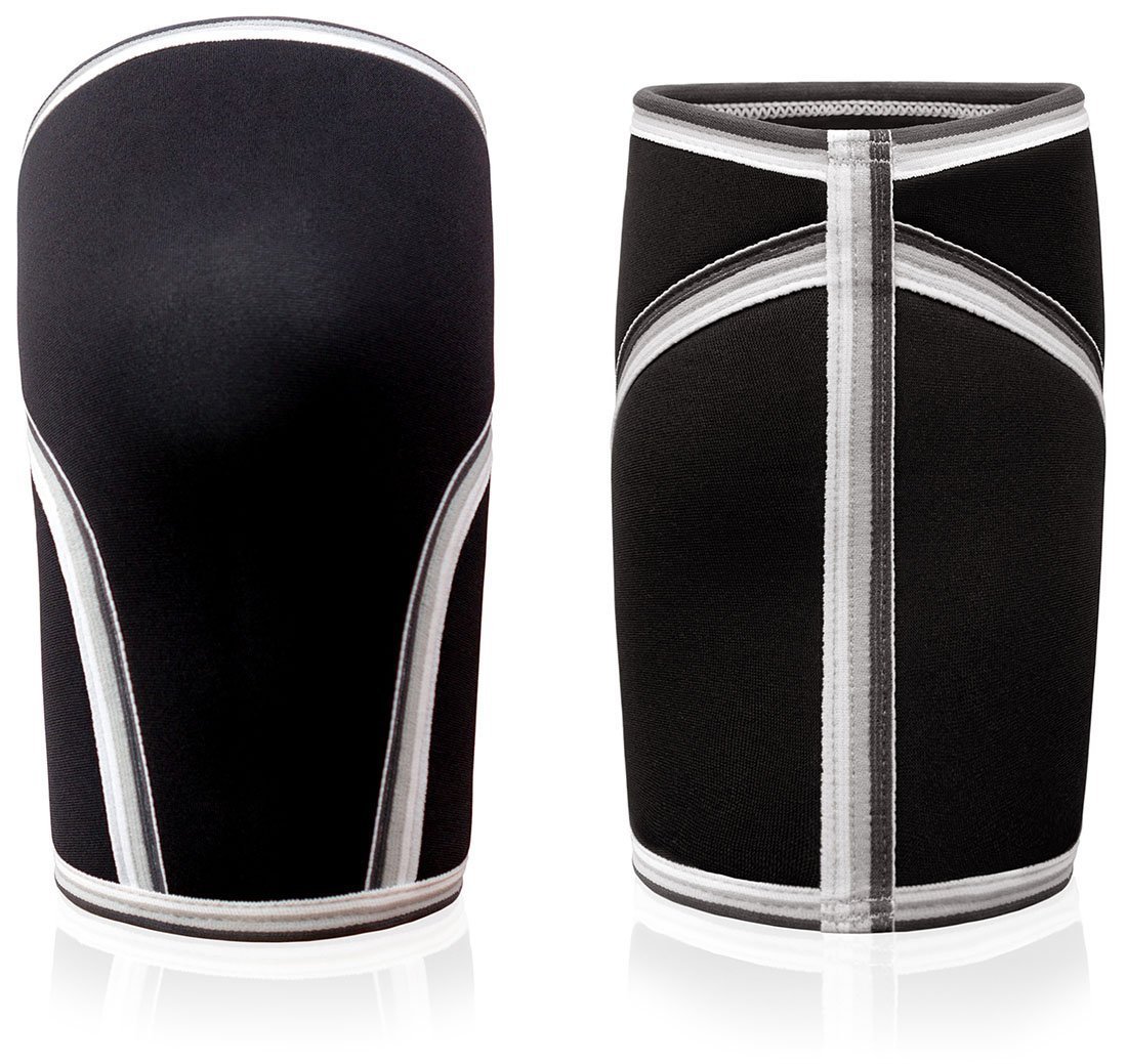 1 Pair Knee Compression Sleeves for Men & Women for Weightlifting, Powerlifting & Crossfit - 7mm Neoprene Sleeve for The Best Squats (Medium)