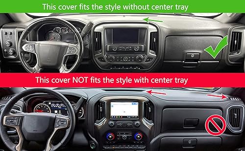 Miniatura 12 de Cubierta/alfombrilla para tablero de ajuste personalizado (gris oscuro) Y44