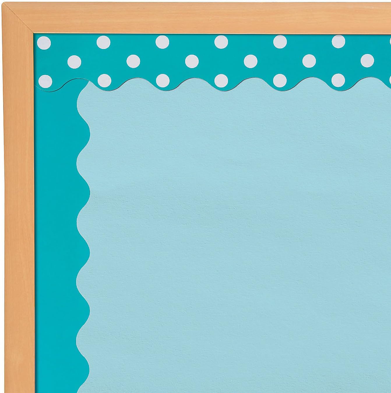Fun Express Turquoise 2 Sided Scalloped Bb Border 12