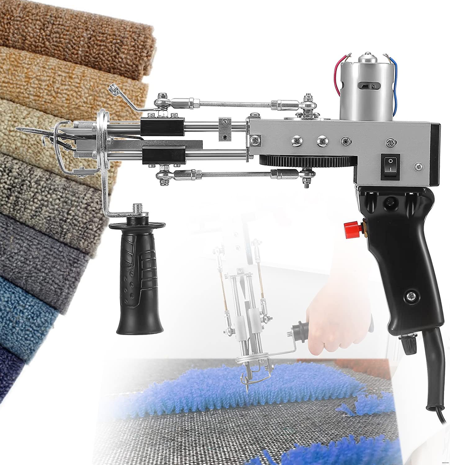 Tuffing Rugs Machine Buy Tufting , Cut Pile Tufting , 100V-240V Rug Electric Carpet Machine ...