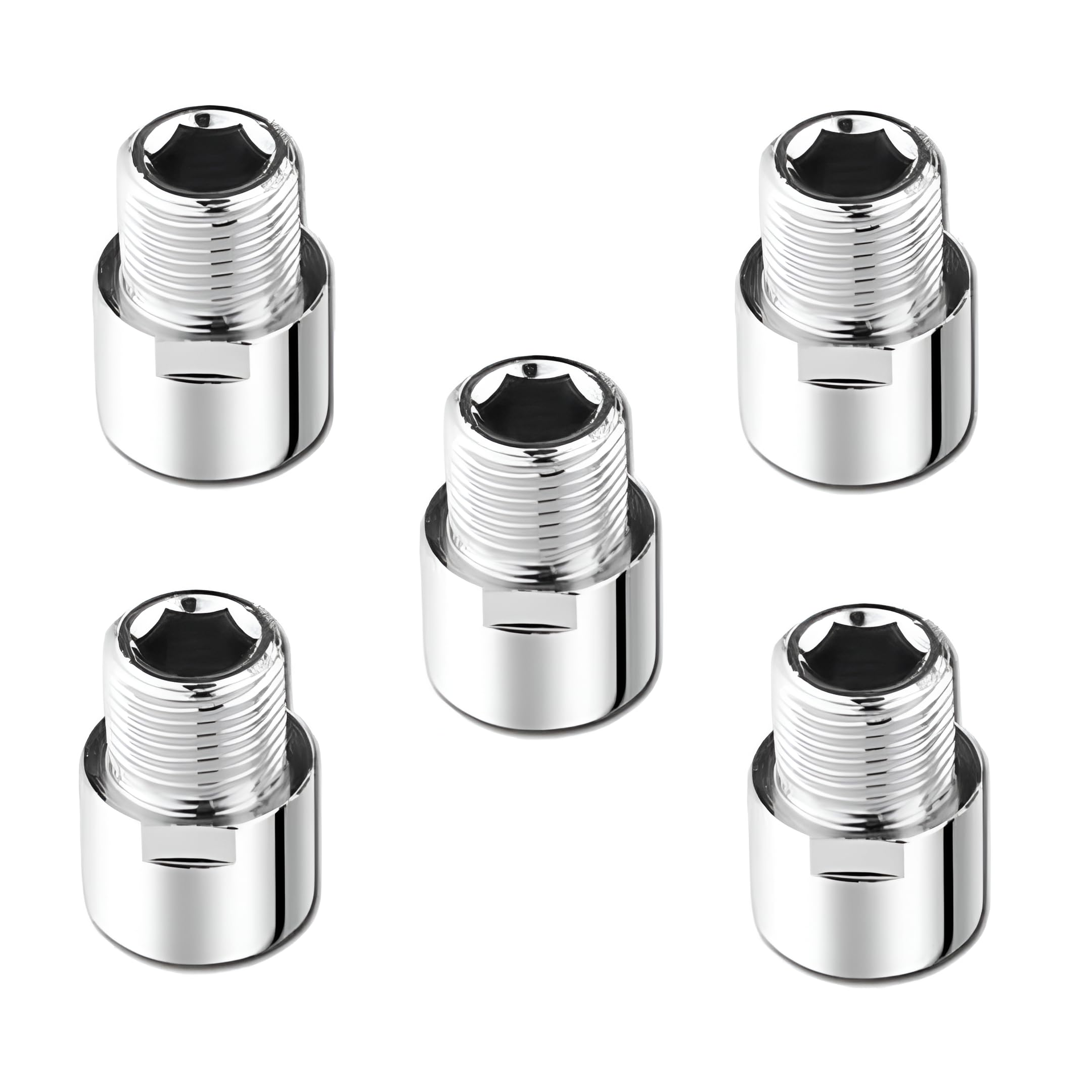 KINIK CP Brass Extension Nipple(Length 1" Inch, Thread Size 1/2" Inch)(Pack of 5) (B09S5WKW7N) Amazon Price History, Amazon Price Tracker