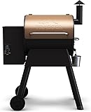 Traeger Grills Pro 22 Wood Pellet Grill &Amp; Smoker, Electric Pellet Smoker Grill Combo, 6-In-1 Bbq Versatility, 572 Sq. In. Grilling Capacity, Meat Probe, 450 Degree Max Temperature, 18Lb Hopper, Bronze