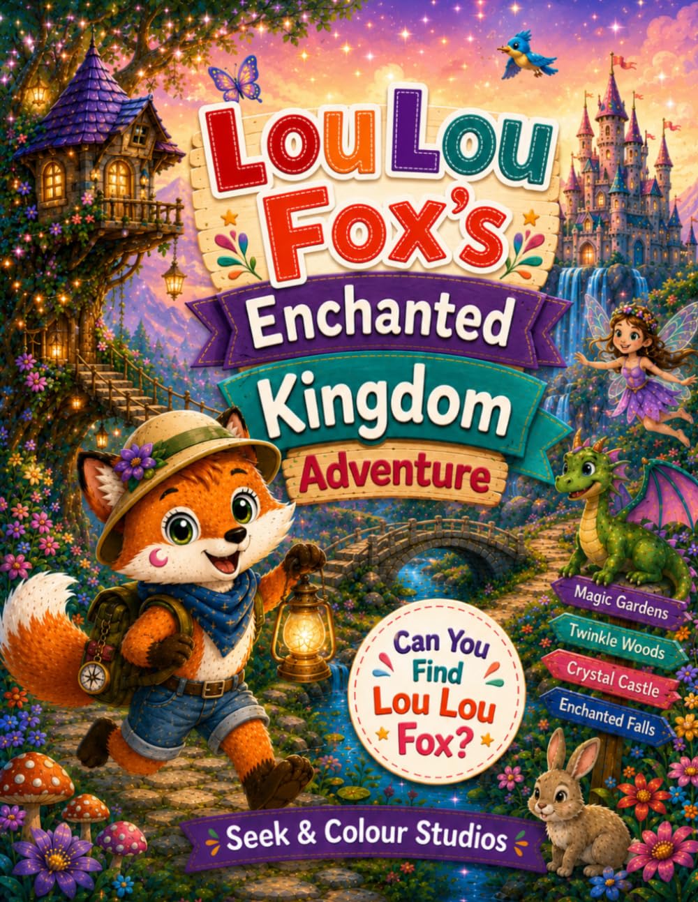 Lou Lou Fox's Enchanted Kingdom Adventure: Book 2 of the Lou Lou Fox Adventures (Lou Lou Fox Adventures Series)