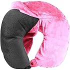 Cloudz Washable Travel Neck Pillow Cover - Pink