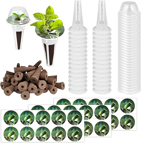 Kit de 125 cápsulas de semillas hidropónicas, kit para cultivar cualquier cosa, compatible con suministros hidropónicos de todas las marcas,
