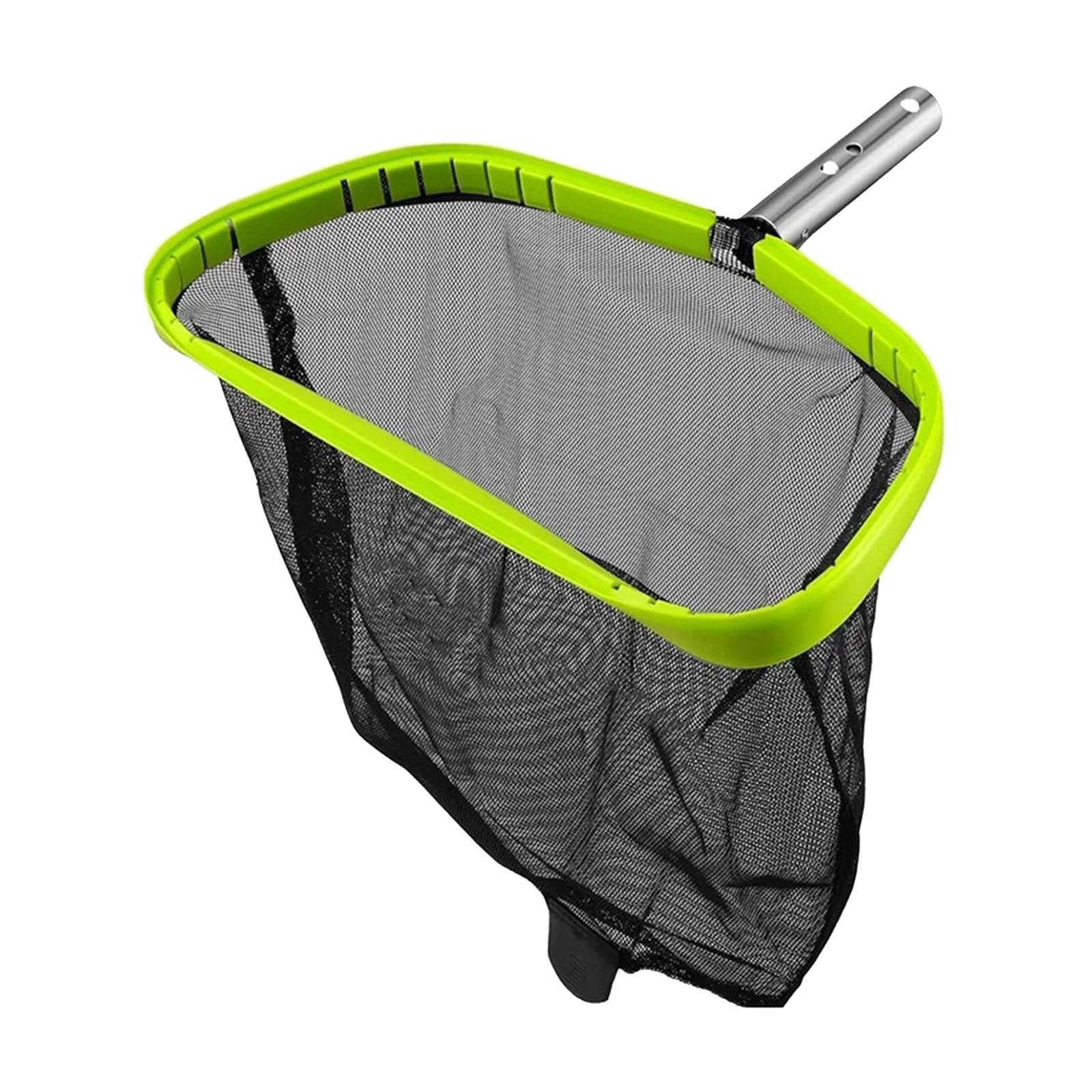 Skimmer per Piscina in Alluminio qualità con Struttura Resistente e Rete Pulizia della profondità Manutenzione efficiente Raccoglitore Foglie per Piscina con Tasca profondità