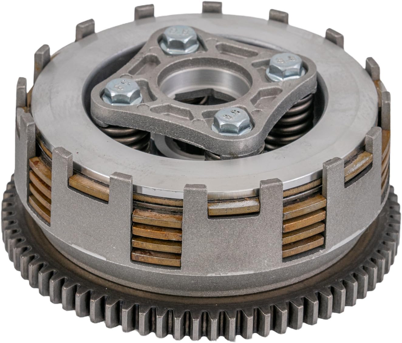 AlveyTech 5 Plate Clutch Assembly for 110cc, 125cc, 150cc, & 200cc ATVs and Dirt Bikes