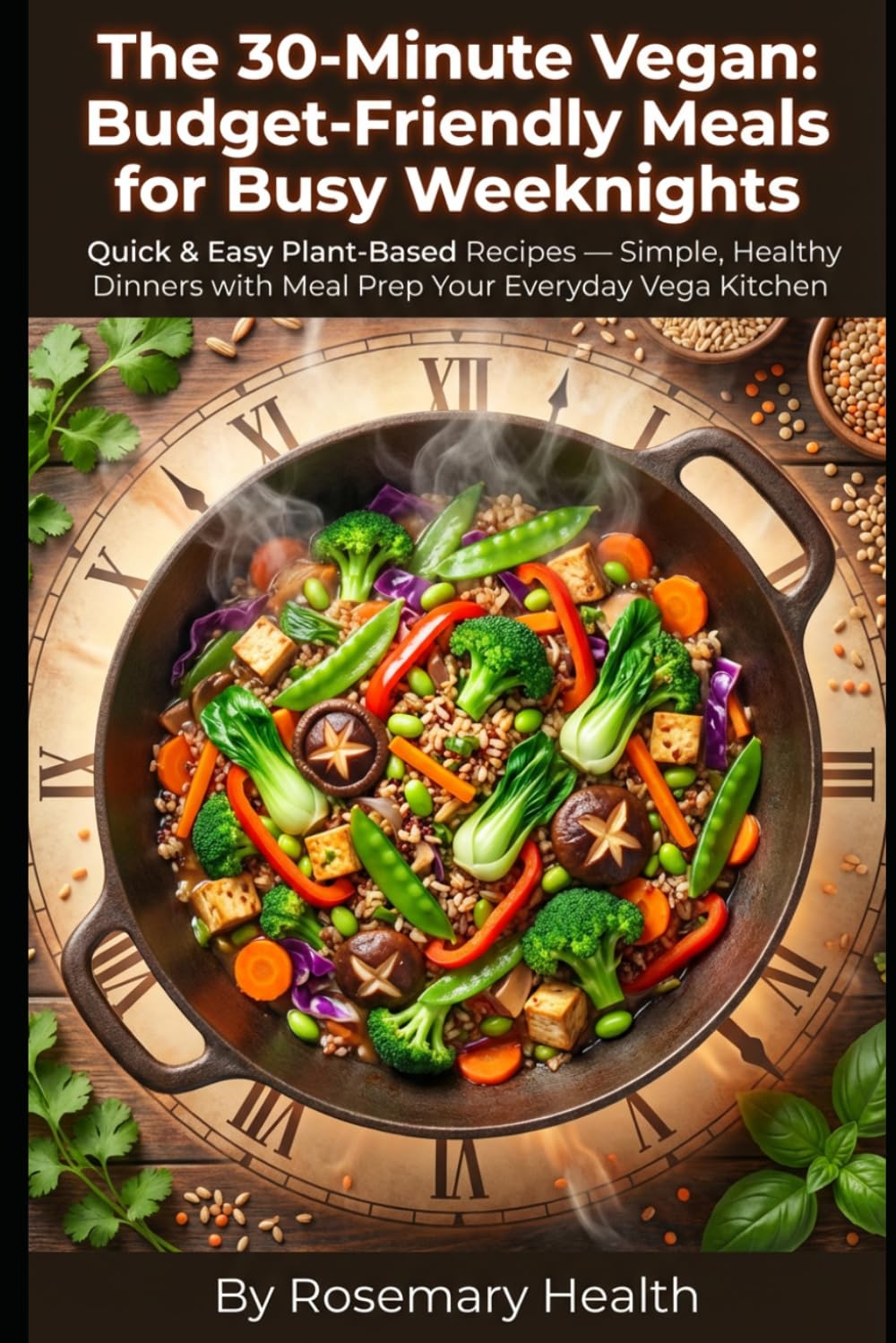The 30-Minute Vegan: Budget-Friendly Meals for Busy Weeknights: Quick & Easy Plant-Based Recipes â€” Simple, Healthy Dinners with Meal Prep Your Everyday Vega Kitchen