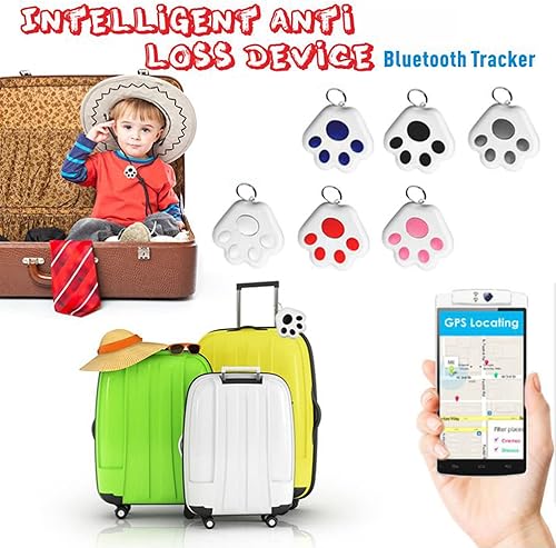 Miniatura 8 de Localizador de llaves inteligente portátil con GPS y rastreador inteligente para niños perro mascota gato cartera llavero recordatorio de alarma