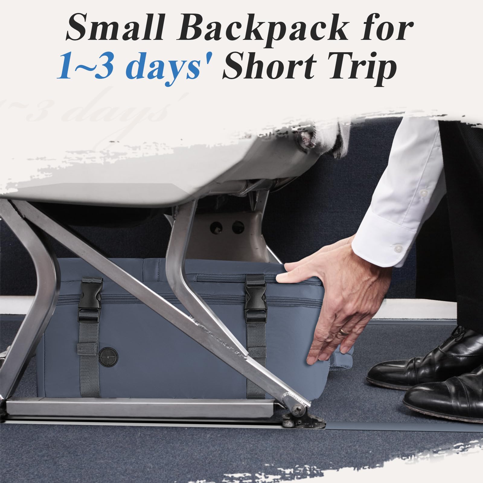 VMIKIV per Zaino Ryanair 40x20x25 Zaino da Viaggio Bagaglio a Mano 40x20x25 con Ryanair Zaini Casual per Aereo Zaino Antifurto Donna Uomo Borse da Cabina per Scuola Università